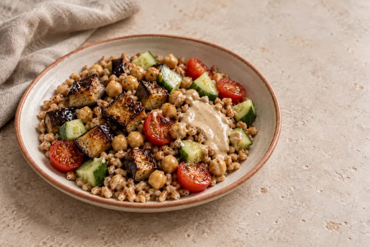 Chef Jeff’s Chicken, Broccoli & Brown Rice Bowl, Type 2 Diabetic-Friendly dish