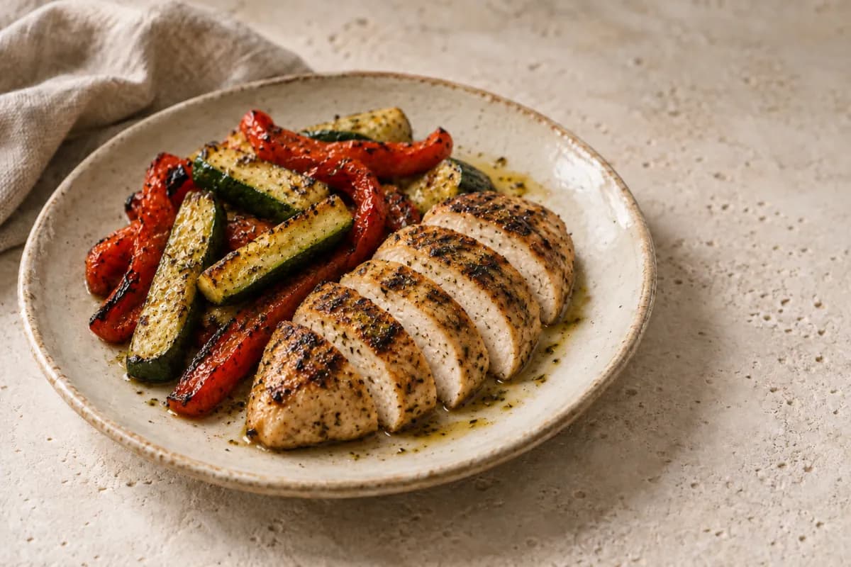 The Terminator 7-Day Muscle Meal-Prep Plan (Quinoa → Farro; Greek Yogurt → Skyr/Cottage Cheese Swaps), Muscle-Building Meals dish