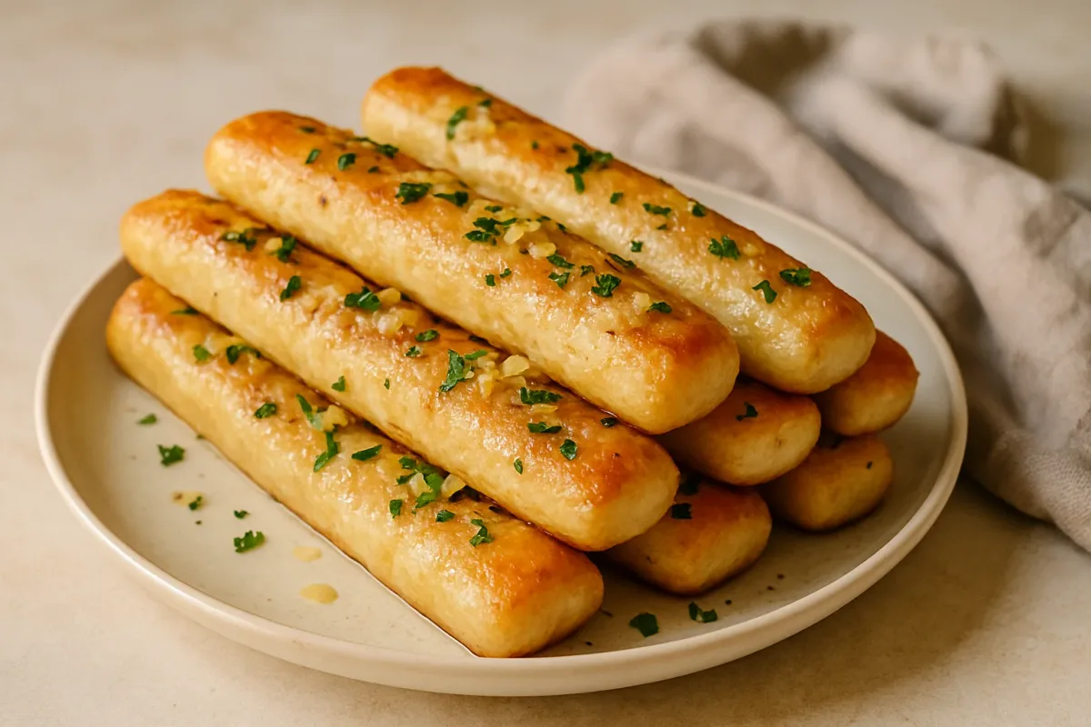 Grandma’s Garlic Breadsticks, Comfort Food & Home Cooking dish