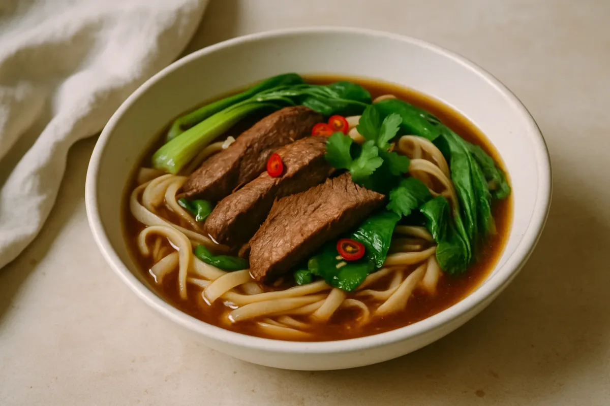 Signature Thai Beef Noodle Soup — Commercial Manual (Chef Panel Edition), Muscle-Building Meals dish