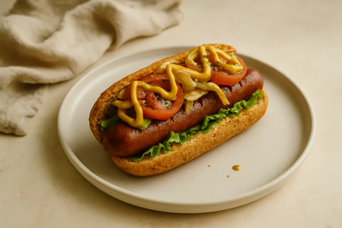 Keto Gourmet Hotdog (Chef Keto), Ketogenic Cuisine dish