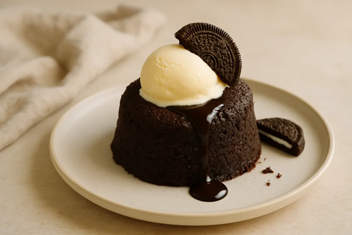 Oreo Microwave Lava Cake (Mug), Comfort Food & Home Cooking dish