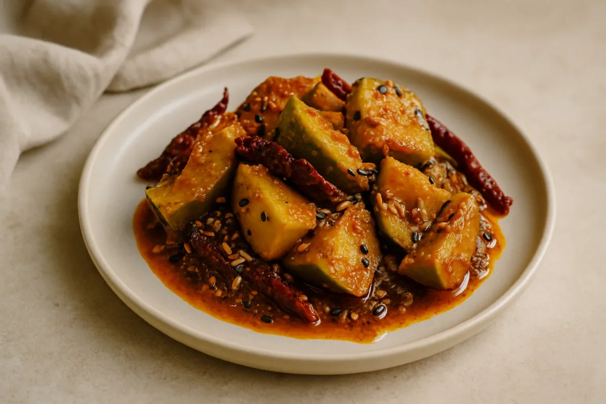 Export-Quality Mango Pickle (Long Shelf-Life), Comfort Food & Home Cooking dish