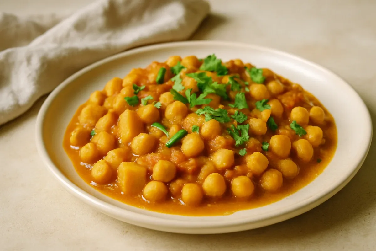 Curry de pois chiches à la Grandmabot, Comfort Food & Home Cooking dish
