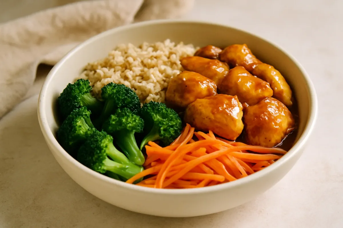 Ginger-Turmeric Asian Chicken Bowl (Low-Inflammation), Low-Inflammation Cuisine dish
